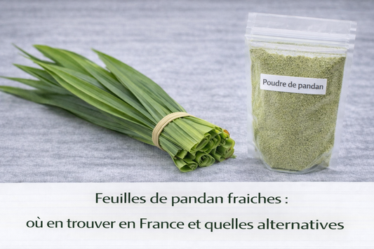 Feuilles de pandan fraîches : où en trouver en France et quelles alternatives