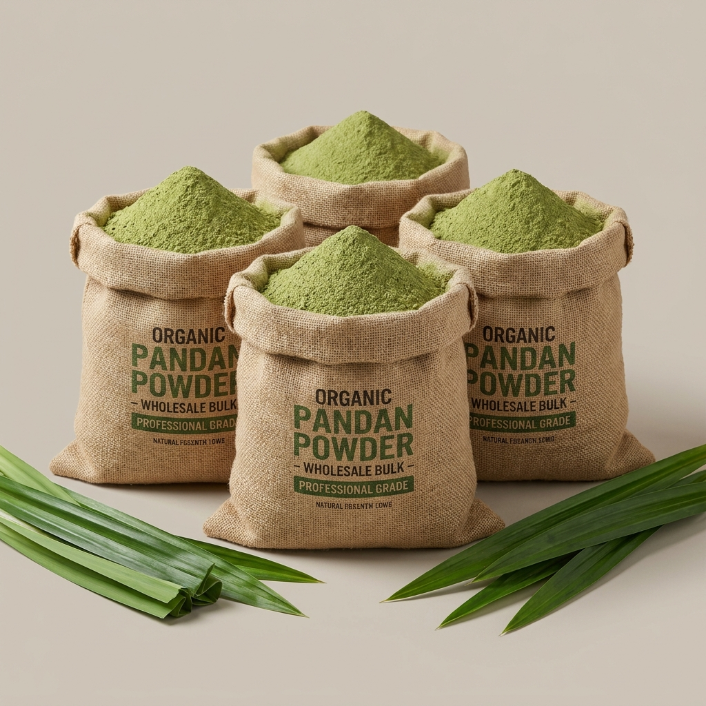 Acheter du pandan en gros : sacs de poudre verte en gros, Maison Pandan