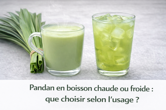 Pandan en boisson chaude ou froide : que choisir selon l’usage ?