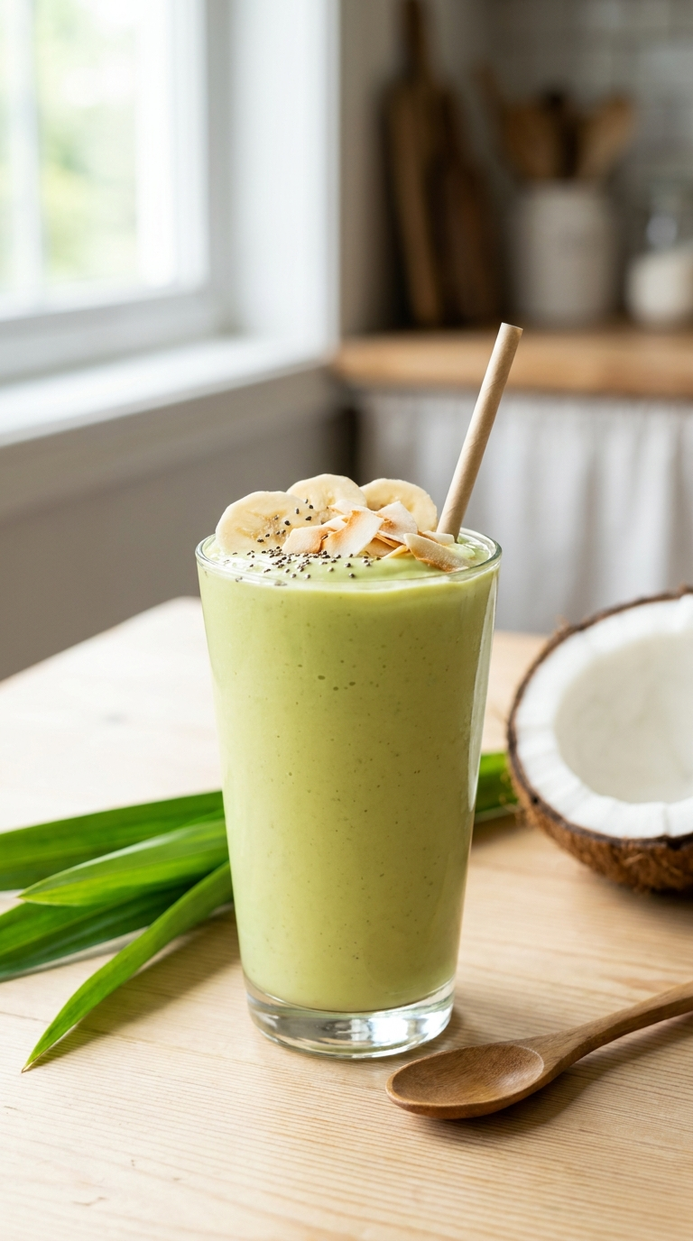 Smoothie au pandan : 5 recettes fraîches et naturelles