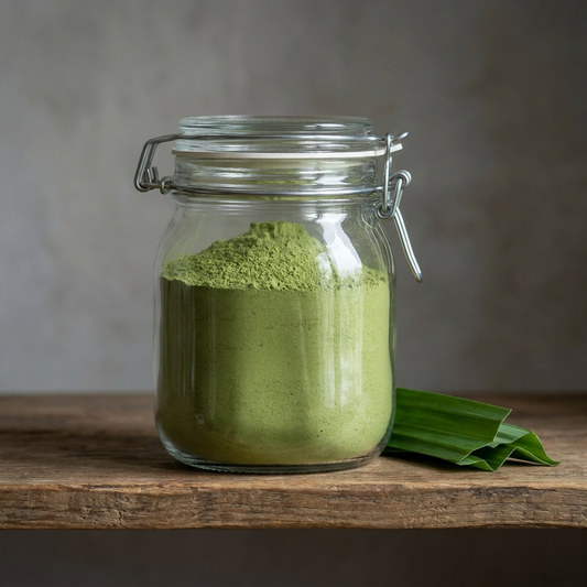 Stocker le pandan pour préserver sa couleur : bocal hermétique, Maison Pandan